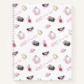 Carnet Motif de maquillage pour filles Gossip