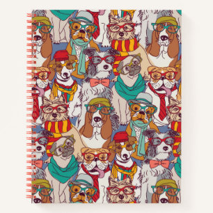 Carnet Motif de mode de marionnette mignonne