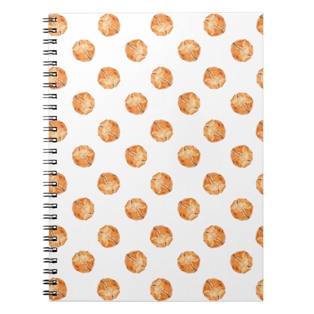 Carnet motif de muffin Abstrait (Devant)
