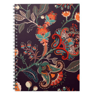Carnet Motif de nature sans couture. Arrière - plan avec