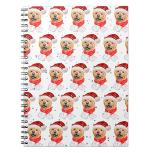 Carnet Motif de Noël de chien Chow Chow mignon