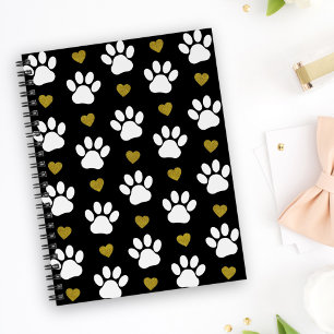 Carnet Motif De Pâtes, Pâtes De Chien, Pâtes Blanches, Co