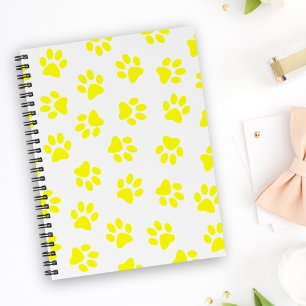 Carnet Motif De Pâtes, Patrouilles De Chien, Paws Jaunes