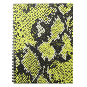 Carnet Motif de peau de serpent vintage sans couture. Les