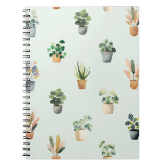 Carnet Motif de plante d'intérieur Botanique Conception d