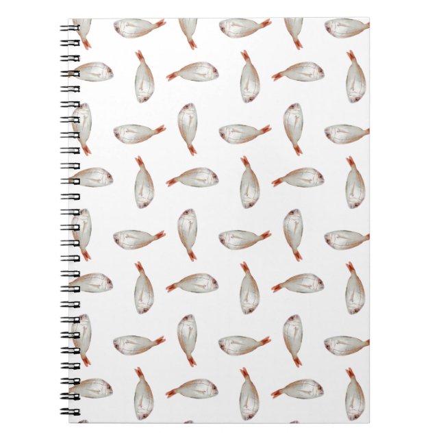Carnet Motif de poisson (Devant)