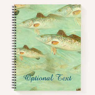 Carnet Motif de poisson basse