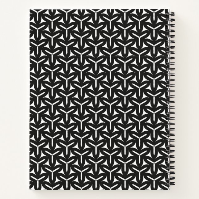 Carnet Motif de serveurs lame gothique (Dos)