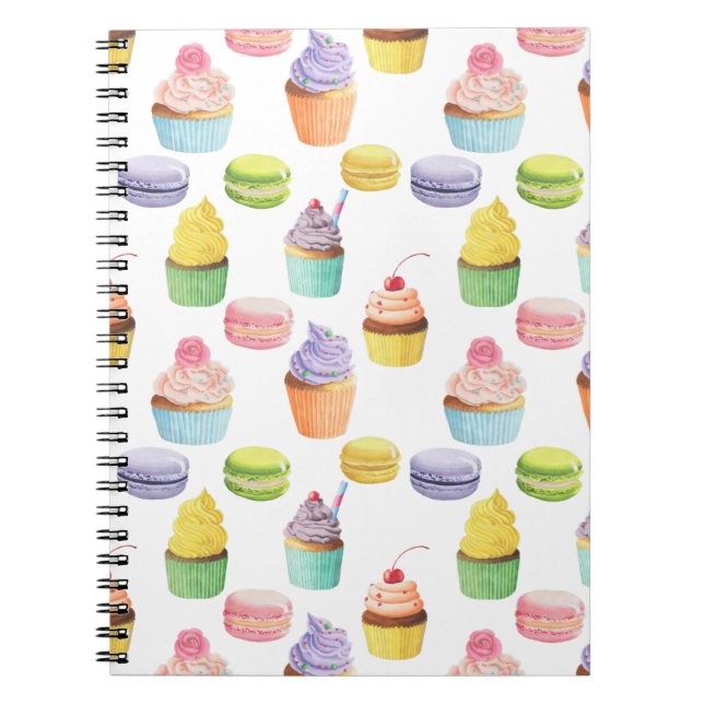 Carnet Motif de sucreries (Devant)