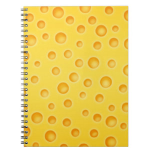 Carnet Motif de texture de Cheezy de fromage suisse