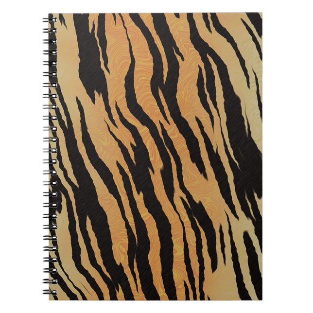 Carnet Motif de tigre (Devant)
