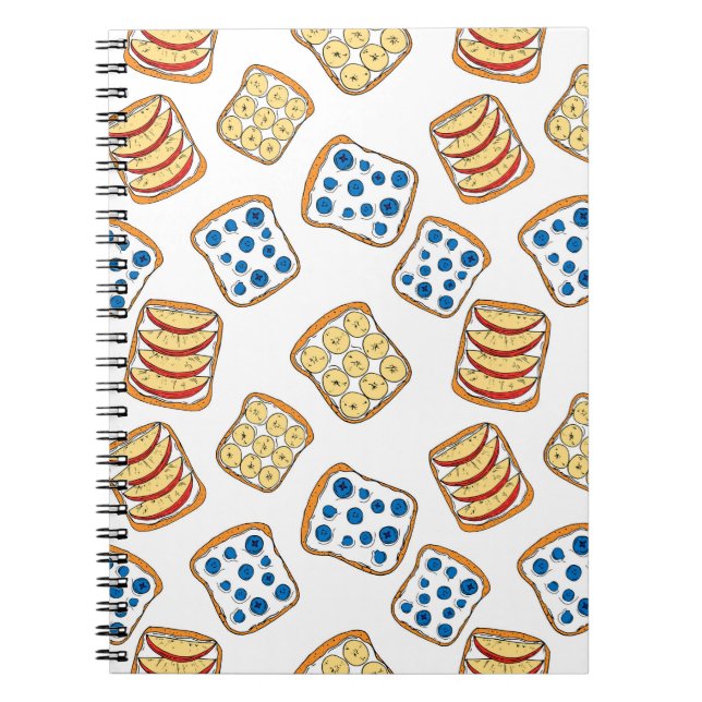 Carnet Motif de toast (Devant)