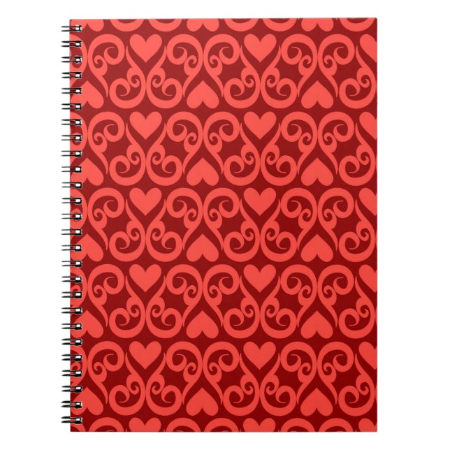 Carnet Motif de Valentine (Devant)