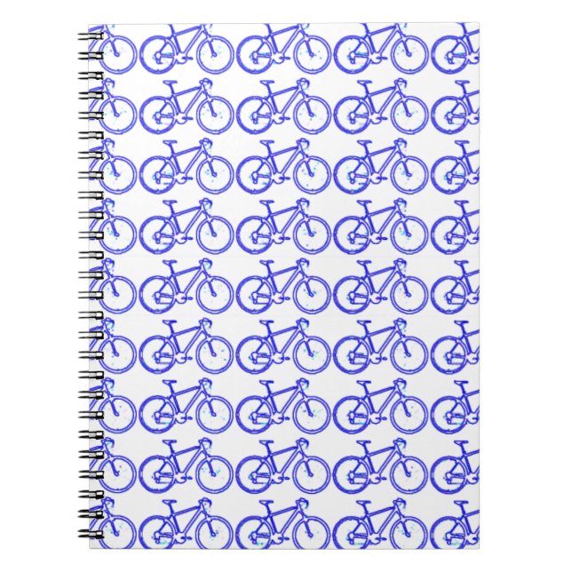 Carnet motif de vélo simple (Devant)