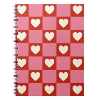 Carnet Motif de vérificateur de cœur