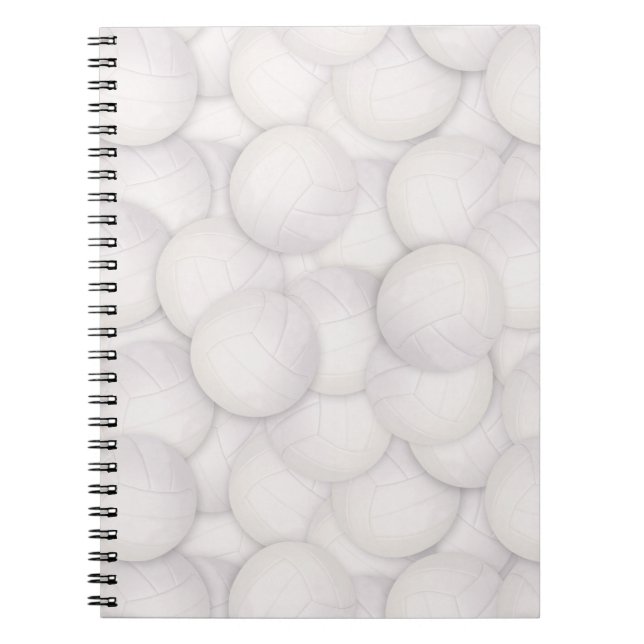 Carnet Motif de volley-ball (Devant)