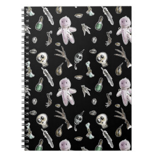 Carnet motif de Voodoo