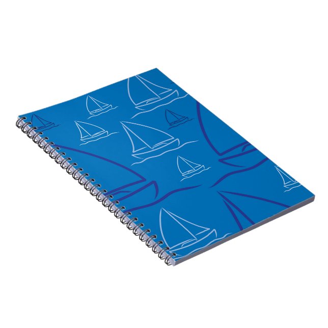 Carnet motif de yacht (Côté Droit)