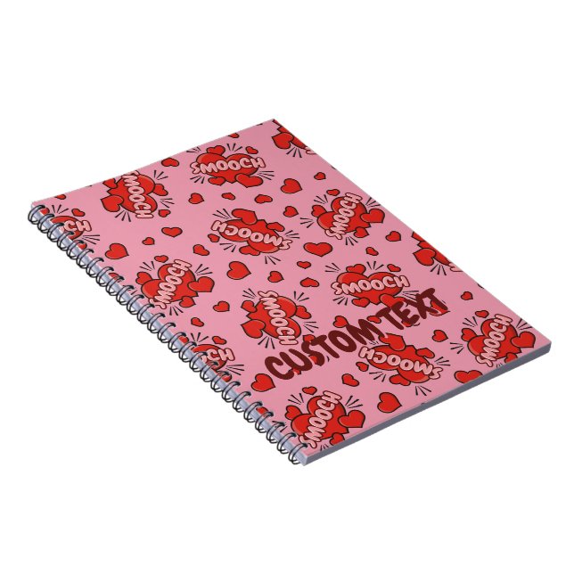 Carnet Motif d'effet sonore de bande dessinée (Côté Droit)