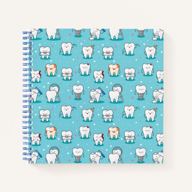 Carnet Motif dentaire (Devant)
