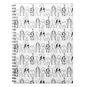 Carnet Motif des boutons de chien