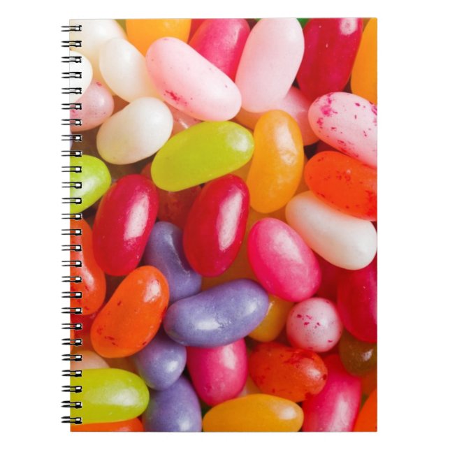 Carnet Motif des dragées à la gelée de sucre (Devant)