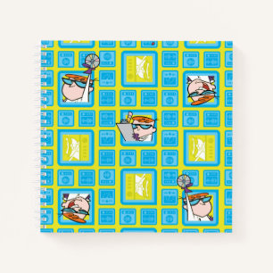 Carnet Motif des expériences de laboratoire de Dexter