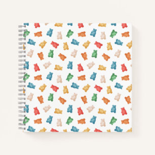 Carnet Motif des ours de gomme