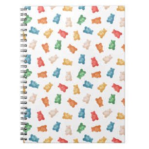 Carnet Motif des ours de gomme