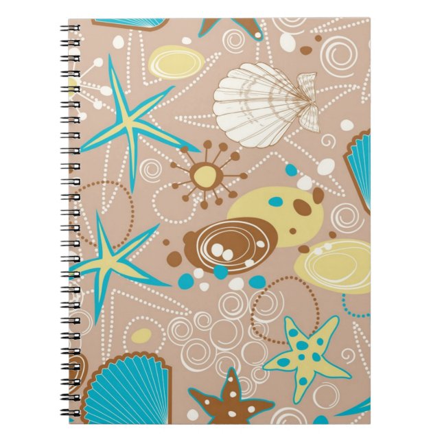 Carnet Motif d'été (Devant)