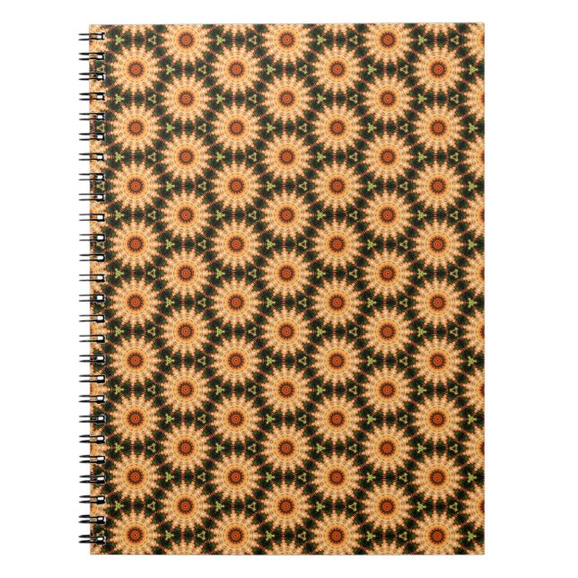 Carnet motif d'été fleuri (Devant)