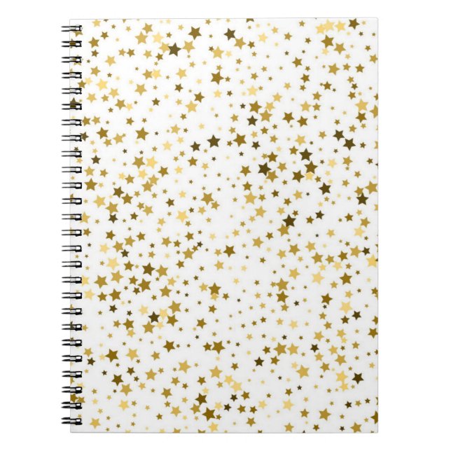 Carnet Motif d'étoiles (Devant)