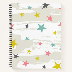 Carnet Motif d'étoiles