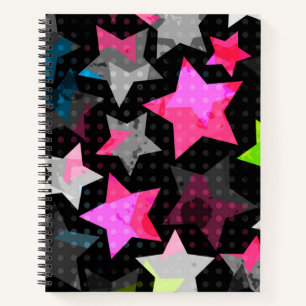 Carnet Motif d'étoiles