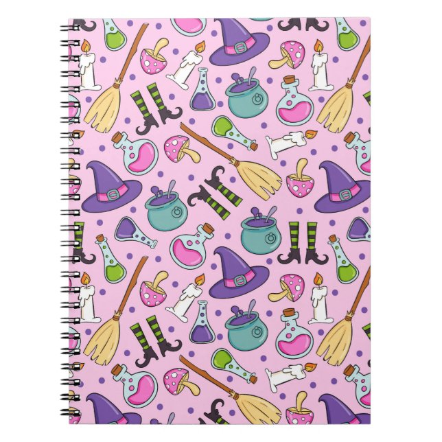 Carnet Motif d'Halloween (Devant)