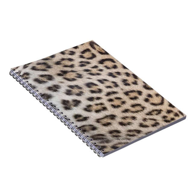 Carnet Motif d'impression de fourrure de léopard guépard  (Côté Droit)