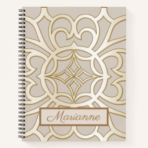 Carnet Motif d'impression Jacquard
