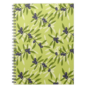 Carnet Motif d'olive