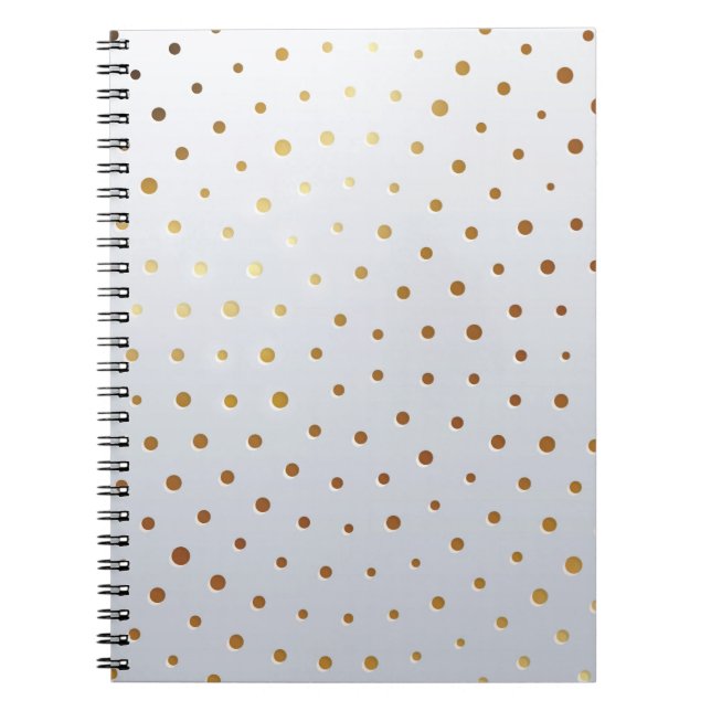 Carnet Motif Doré 5 (Devant)