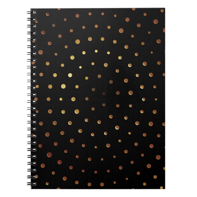 Carnet Motif Doré 6 (Devant)