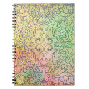Carnet Motif d'ornement d'art antique pour votre concepti