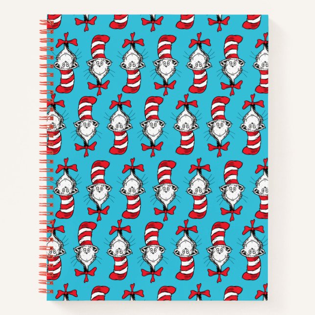 Carnet Motif du Chat au Chapeau (Devant)