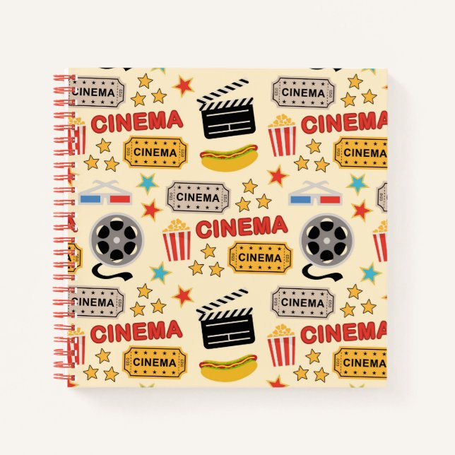 Carnet Motif du cinéma (Devant)