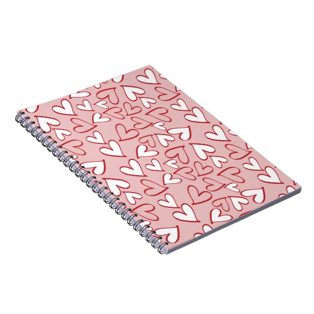 Carnet Motif du coeur (Côté Droit)