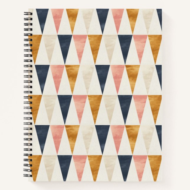 Carnet Motif du drapeau de la marine scandinave (Devant)