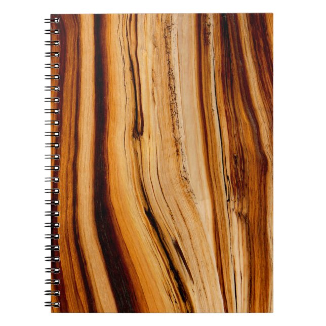 Carnet Motif du grain de bois (Devant)