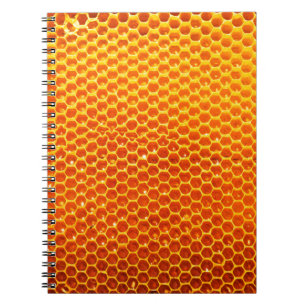Carnet Motif d'une section de peigne de cire provenant d'