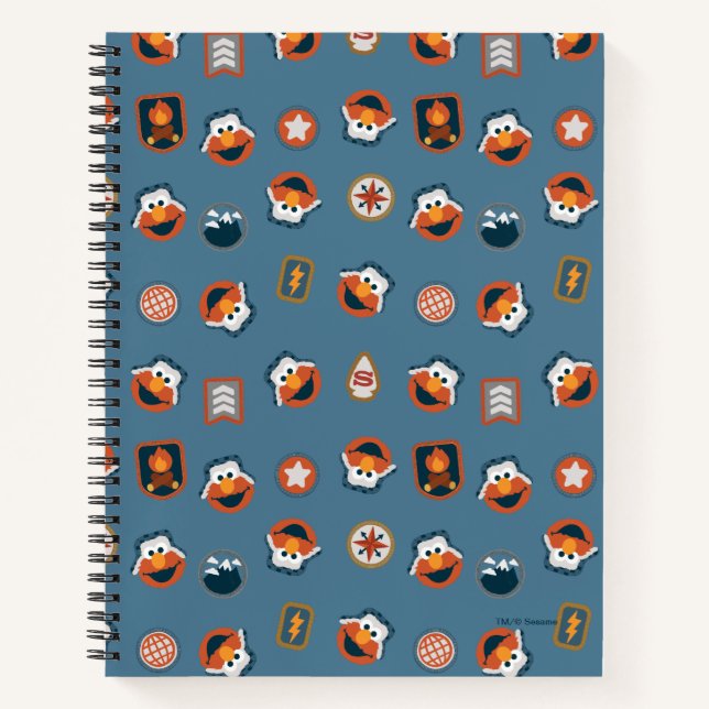 Carnet Motif Elmo Woodland Explorer (Devant)