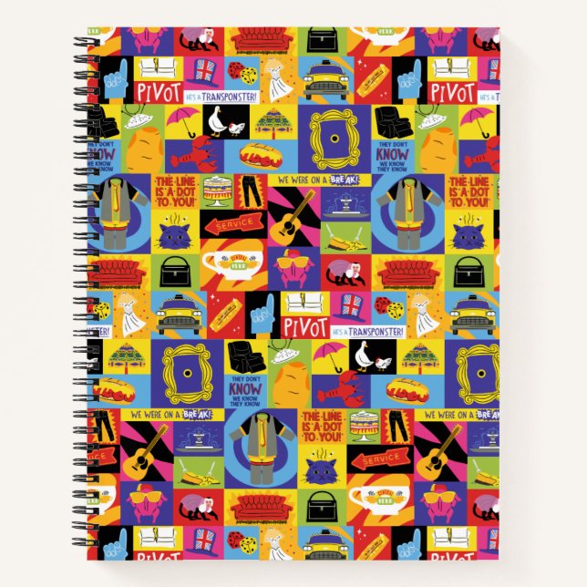 Carnet Motif emblématique FRIENDS™ (Devant)
