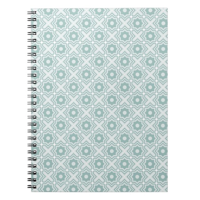 Carnet Motif embrouillé de trellis (Devant)